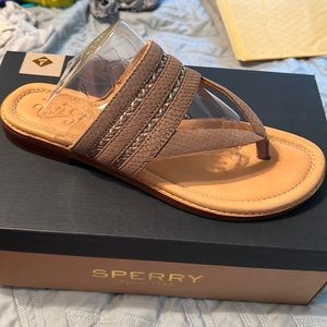 Sperry gold cup never worn new in box